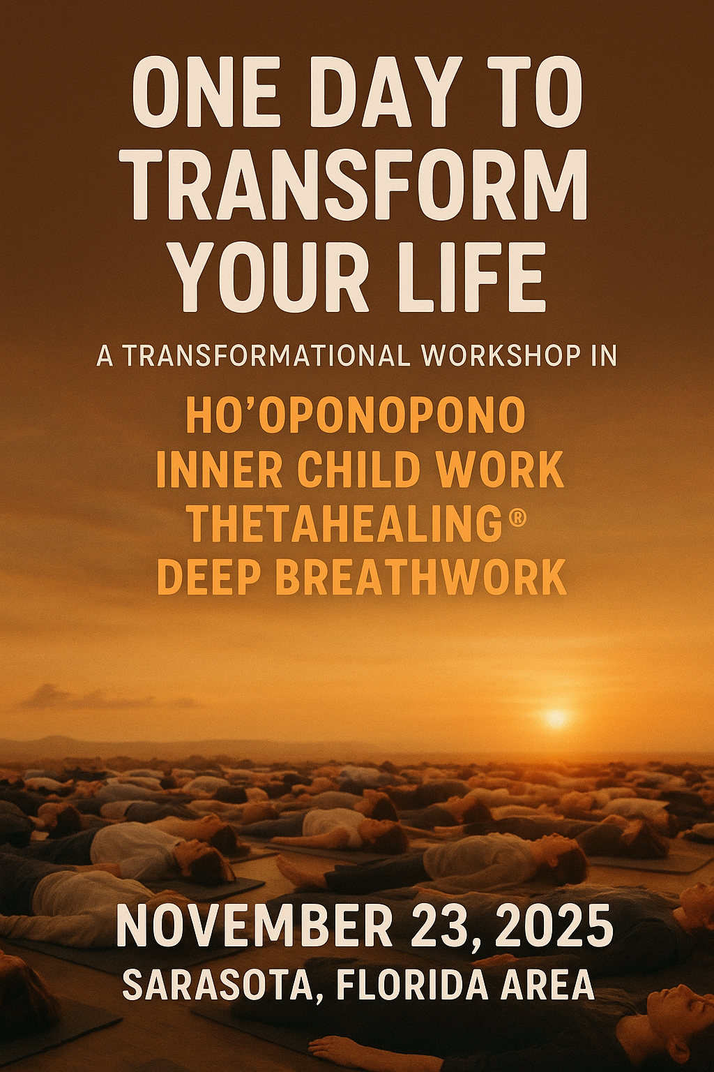 One Day To Transform Your Life Live Event: Sarasota, Florida USA