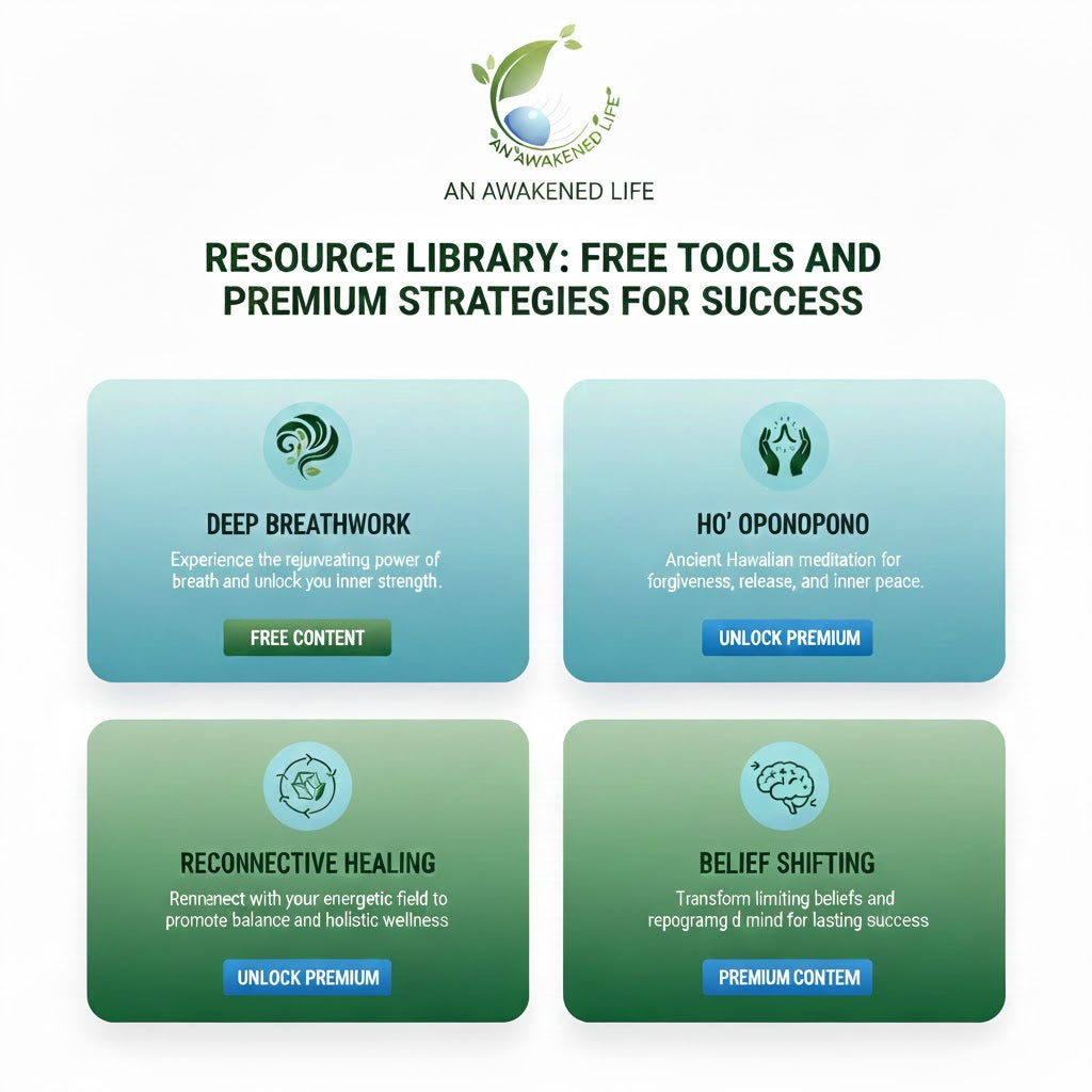 RESOURCE LIBRARY: FREE TOOLS AND PREMIUM STRATEGIES FOR SUCCESS