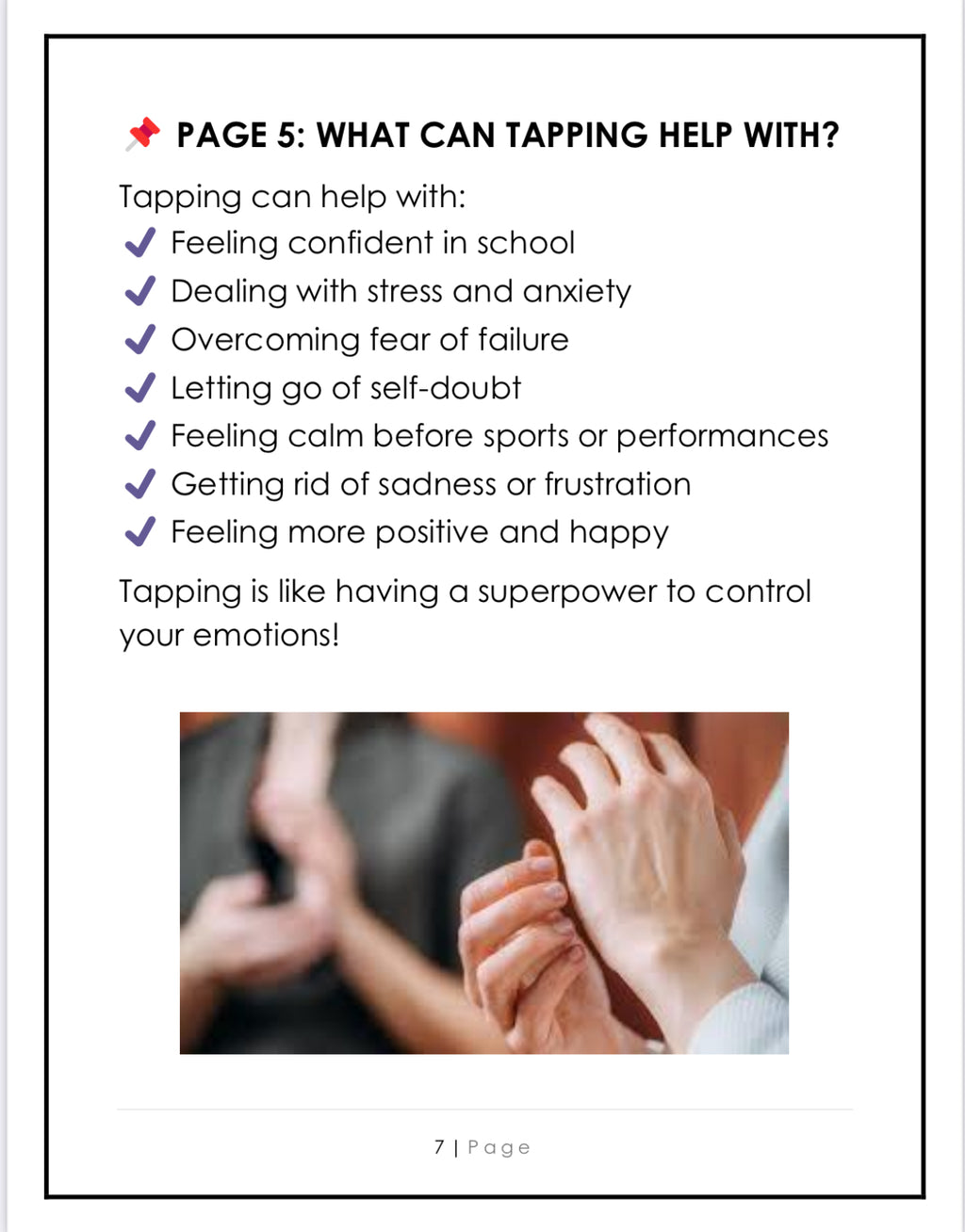 A Tapping Guide for Kids and Teens" – Only $2!