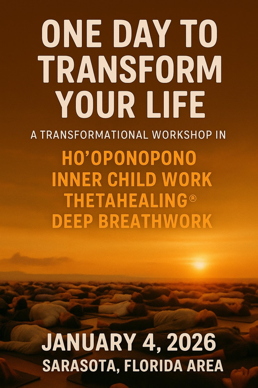 One Day to Transform Your Life Live Event: Sarasota, Florida USA