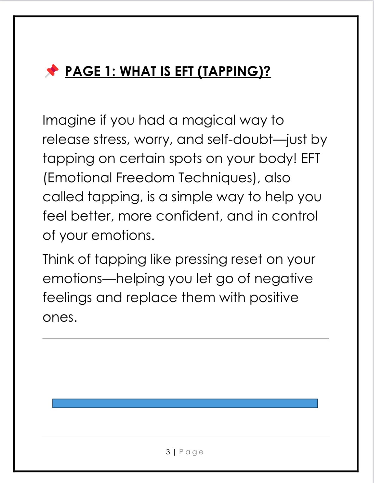 A Tapping Guide for Kids and Teens" – Only $2!