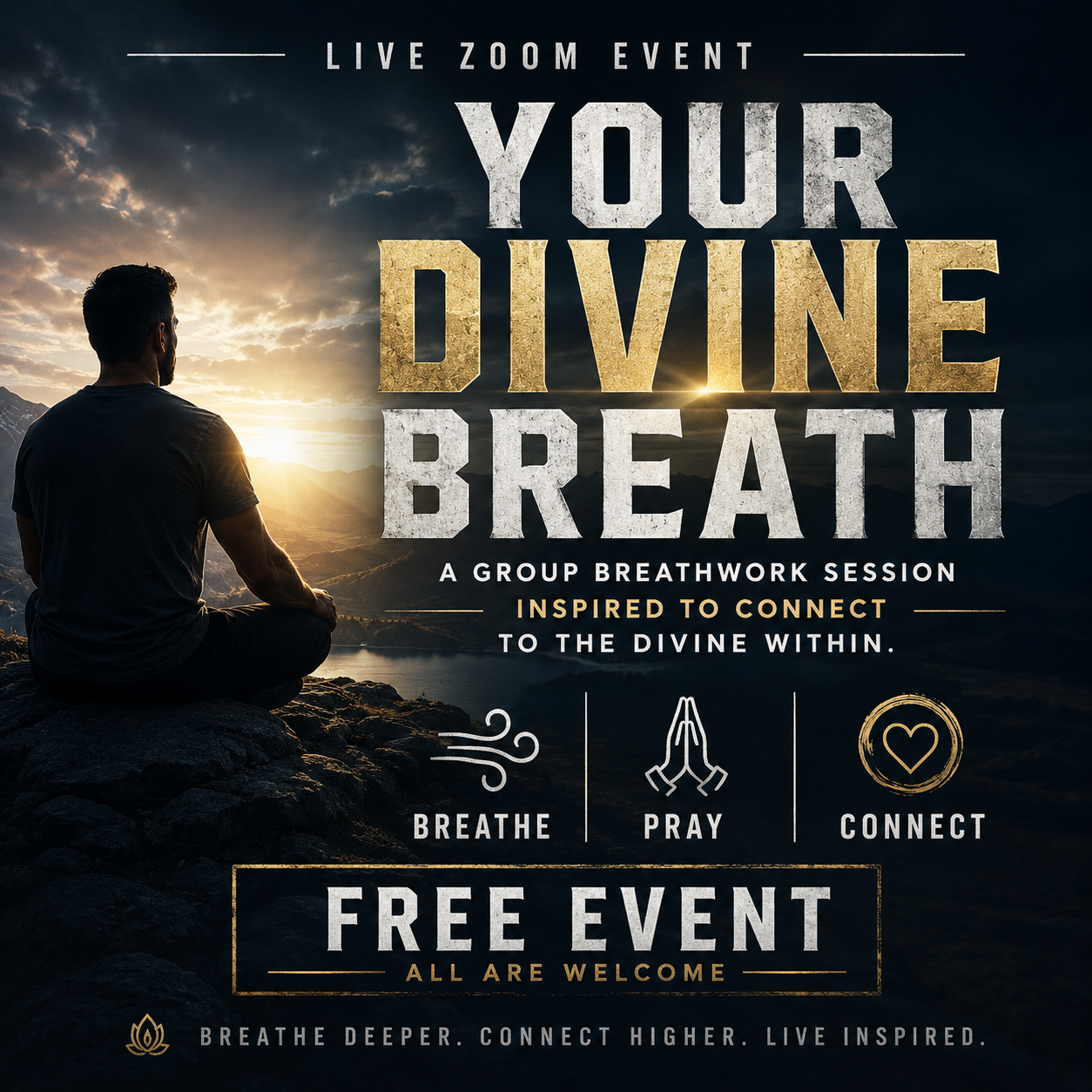 YOUR DIVINE BREATH:September 6th 2026 / ZOOM VIDEO