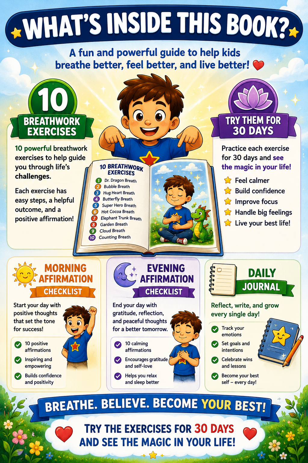 Chris's Breathwork: 10 Fun Breathing Exercises For Kids