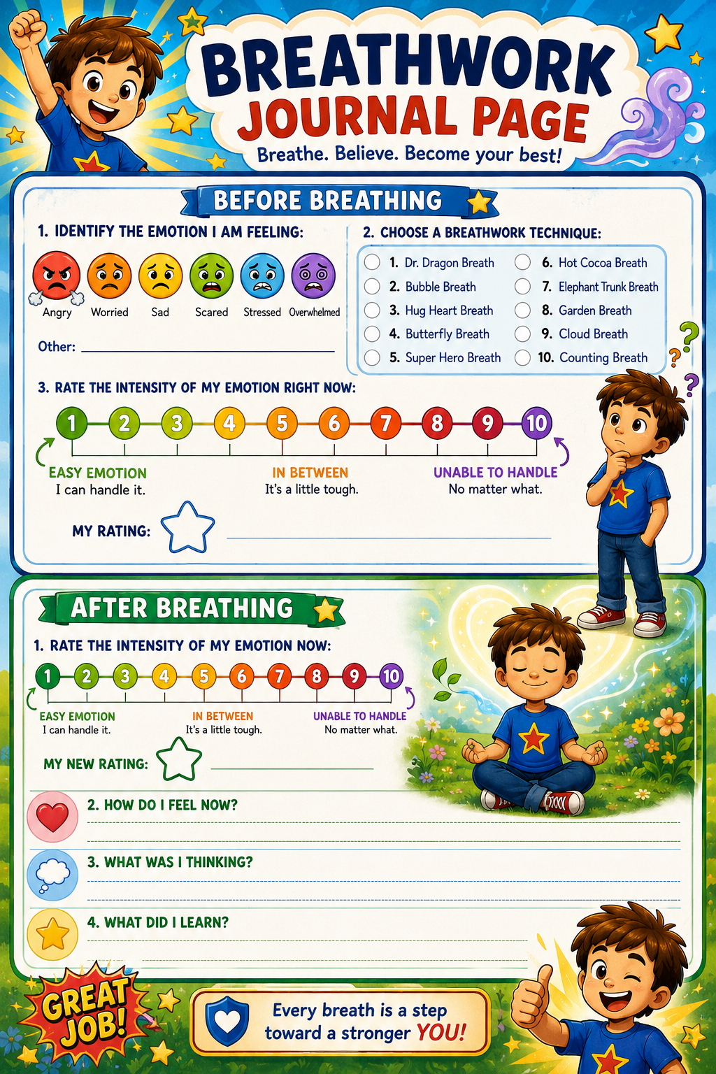 Chris's Breathwork: 10 Fun Breathing Exercises For Kids