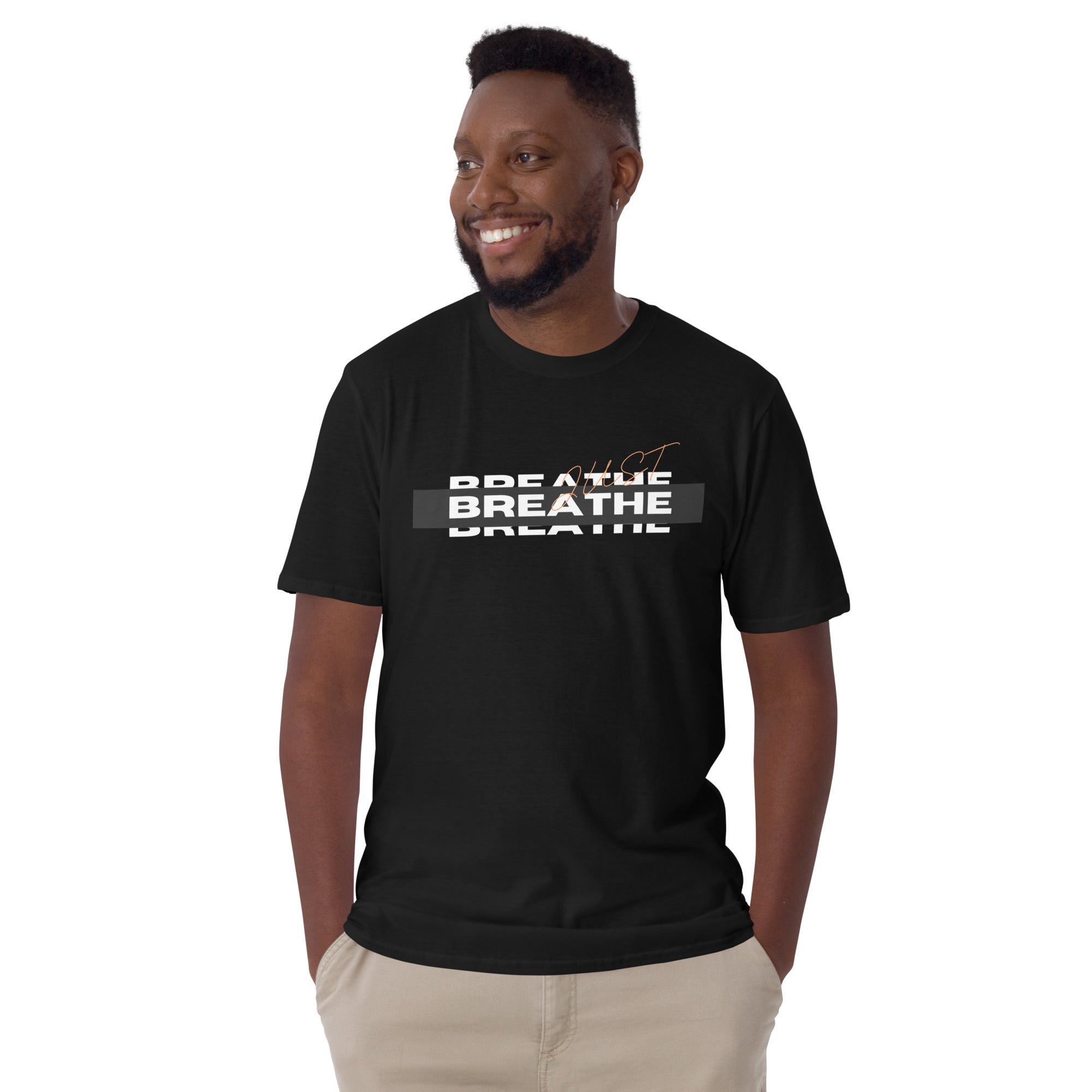 JUST BREATHE Short-Sleeve Unisex T-Shirt