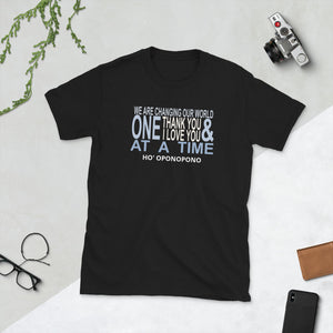 Open image in slideshow, CHANGING OUR WORLD Short-Sleeve Unisex T-Shirt
