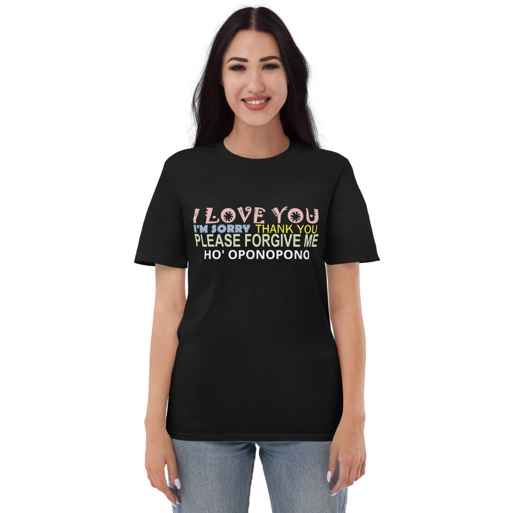 HO' OPONOPONO Prayer Short-Sleeve T-Shirt